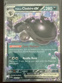 Pokemon TCG Paldean Fates 8 Card Lot - 1 Full Art, 1 EX & 6 Shinys - Image 4
