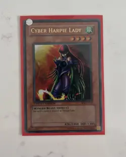 Konami Yu-Gi-Oh! Cyber Harpie Lady SP1-EN001 Ultra Rare Holo Limited Edition - Image 1