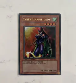 Konami Yu-Gi-Oh! Cyber Harpie Lady SP1-EN001 Ultra Rare Holo Limited Edition - Image 2