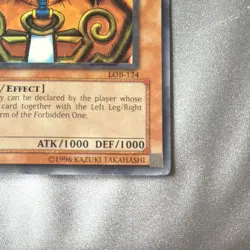 Konami Yu-Gi-Oh! TCG LOB Exodia the Forbidden One LOB-124 Ultra Rare Foil - Image 2