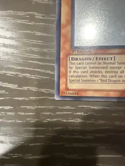 Red Dragon Archfiend Assault Mode CRMS-EN004 Ghost Rare 1st Edition Yugioh NM - Image 3