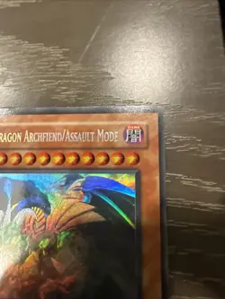 Red Dragon Archfiend Assault Mode CRMS-EN004 Ghost Rare 1st Edition Yugioh NM - Image 5