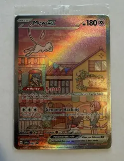 Pokemon Mew ex 053 Sv: Scarlet & Violet Promo Cards Holo SEALED - Image 1