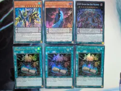 YuGiOh 6 Card D/D Deck Core Ft Kepler 3 Dark Contract With the Gate GFP2-EN159 - Image 1