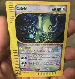 Celebi 145/144 Skyridge Holo Pokemon Card TCG NM - Image 1