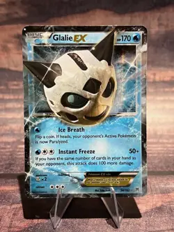 Glalie EX 34/162 Ultra Rare XY BREAKthrough Pokemon Card - Image 1
