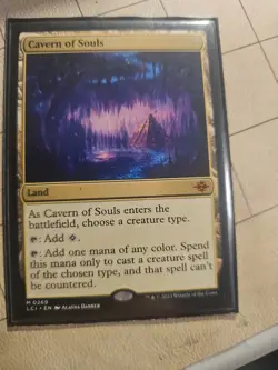 Magic: The Gathering Land Cavern of Souls Mythic Regular Card NM #269 - Image 1