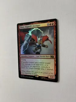 Thor, Asgard's Avenger Foil Marvel Super Heroes MTG NM 0756 - Image 2