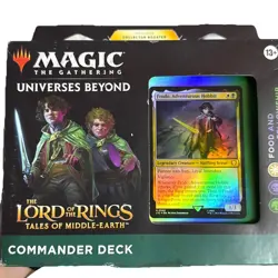 WOTC MTG LoTR Tales of Middle-Earth Commander Box food and fellowship- 100 Cards - Image 1