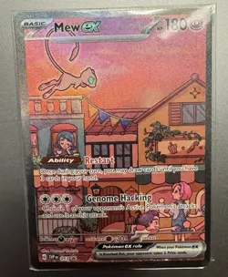 Pokemon TCG Mew EX Black Star Promo Card SVP053 Sealed - Image 1