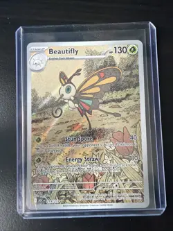 Beautifly Illustration Rare Pokemon Card Ascended Heroes 219/217 - Image 1