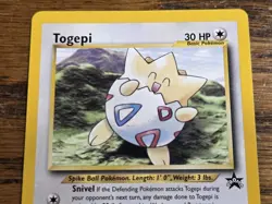 Pokemon Wotc Black Star Promo #30/53 TOGEPI ^^hasn't been played^^ - Image 2