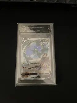 Pokemon Rayquaza V 194/203 Alt Full Art Ultra Rare Evolving Skies TCG 9 - Image 1