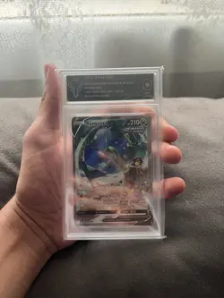 Pokemon Rayquaza V 194/203 Alt Full Art Ultra Rare Evolving Skies TCG 9 - Image 3