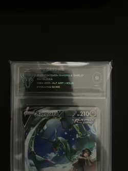 Pokemon Rayquaza V 194/203 Alt Full Art Ultra Rare Evolving Skies TCG 9 - Image 5