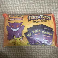 2022 Pokemon BOOster Bundle Trick Or Trade 40 Packs New Halloween Trading Cards - Image 1