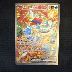 Keldeo EX 167/086 Special Illustration Rare Holo Sv: White Flare Pokemon TCG - Image 2