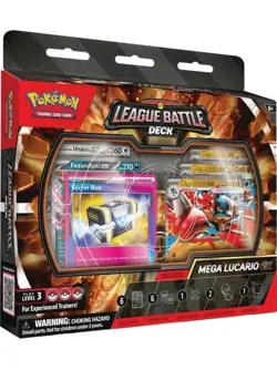 Pokemon TCG Mega Lucario EX League Battle Deck - Factory Sealed - Image 1