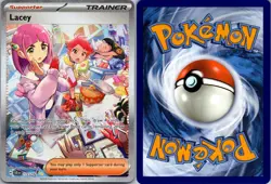 LACEY 172/142 SPECIAL ILLUSTRATION RARE STELLAR CROWN POKEMON NM - Image 3