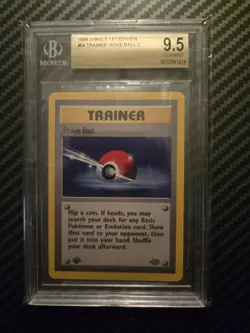 Pokemon Jungle Poke Ball 1st Edition #64 BGS 9.5 - Image 1
