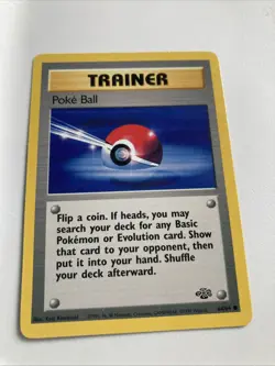 Pokemon 1st Ed. Jungle Set COMMON Poke Ball 64/64 - Near Mint (LP/NM!) - Image 1