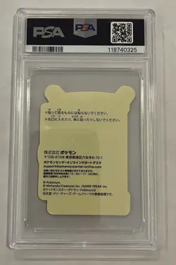 PSA 10 2023 JP Pokemon Center Charizard Pikachu Award Sticker Holo Promo - Image 2