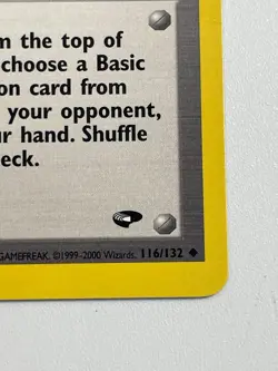* Master Ball 116/132 Uncommon Gym Challenge Pokemon 1st Edition NM - Image 5