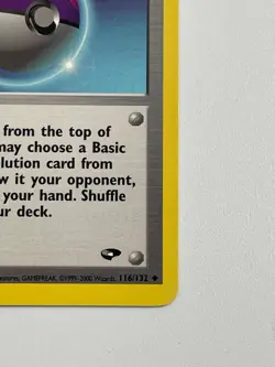 ** Master Ball 116/132 Uncommon Gym Challenge Pokemon 1st Edition NM - Image 5