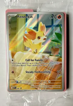 Pokemon Fennekin 080 SEALED Chaos Rising Promo Illustration Rare NM - Image 1