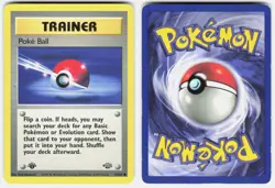 Poke Ball 64/64 Common Jungle Pokemon 1st Edition Lightly Played - Image 1