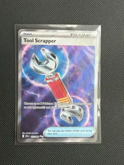 Pokemon TCG Tool Scrapper Full Art Ultra Rare 115/086 Chaos Rising - Image 1