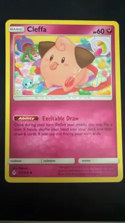 Cleffa 131/214 Uncommon Unbroken Bonds Pokemon Near Mint - Image 1