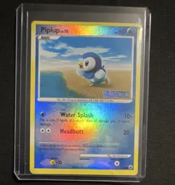 The Pokemon Company Piplup Majestic Dawn 71/100 Reverse Holo Common English 60HP - Image 1