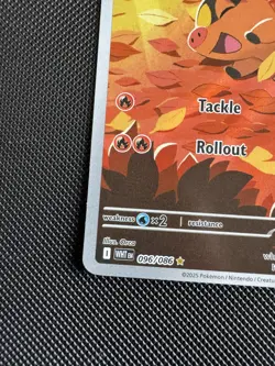 Pokemon TCG Tepig Card 096/086 IR White Flare English Edition Near Mint - Image 5
