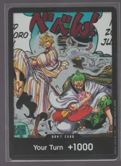 DON!! CARD (ALTERNATE ART) DON!! WINGS OF THE CAPTAIN ONE PIECE FOIL NEAR MINT - Image 1