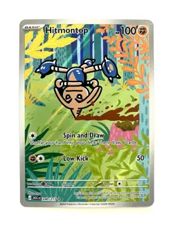 Hitmontop 240/217 Ascended Heroes Illustration Rare Pokemon TCG Card NM - Image 1