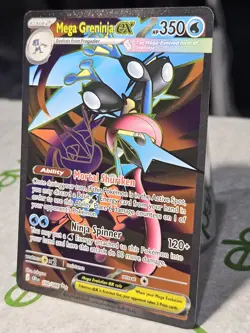 Ultra Rare Mega Greninja #100/086 Pokemon Card Chaos Rising NM-MT 2026 - Image 2