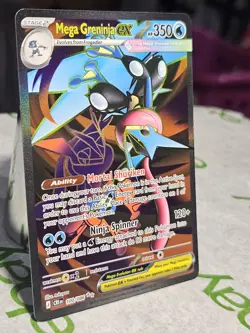 Ultra Rare Mega Greninja #100/086 Pokemon Card Chaos Rising NM-MT 2026 - Image 3