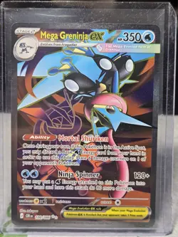 Ultra Rare Mega Greninja #100/086 Pokemon Card Chaos Rising NM-MT 2026 - Image 5