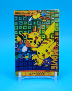 Pokemon Card Japanese - Pikachu & Friends #24 - Bandai - Anime Collection - Holo - Image 1