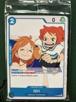 Girl (OP14 Release Event Winner) - One Piece Promo Cards (P-096) English Sealed - Image 1