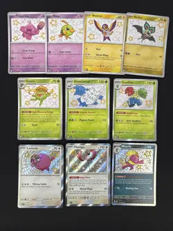 LOT - Pokemon - Shiny Pokemon Cards - Paldean Fates and Shiny Fates - Near Mint - Image 1