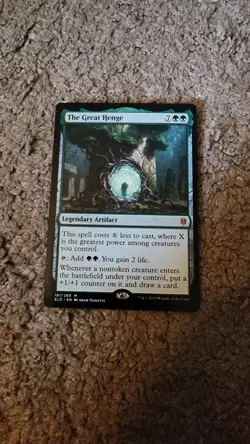 Wizards of the Coast MTG The Great Henge ELD Mythic Regular EN #161/269 NM - Image 1