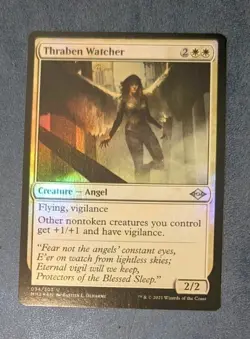 MTG *FOIL * Modern Horizons 2 Uncommon THRABEN WATCHER NM - Image 1
