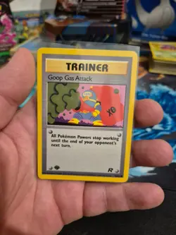 Goop Gas Attack 78/82 1st Edition Team Rocket Common Pokemon Card LP - Image 2