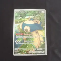 Pokemon 151 Snorlax SVP 051 Black Star ETB Promo Full Art Holo-UNSEALED NM/Mint✅ - Image 3