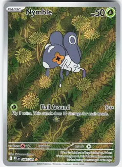 Nymble 096/094 Illustration Rare Phantasmal Flames Pokemon Holo Near Mint - Image 1