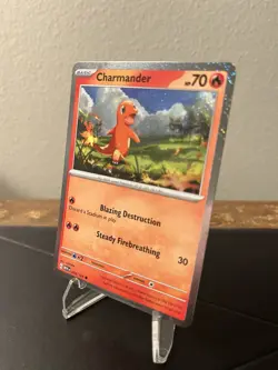 Charizard ex 161 Promo Charmeleon 005/165 Holo +SWIRL Charmander 004/165 Holo - Image 3