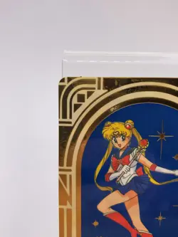 Sailor Moon Holo TCG No.001 Trading Card 90s Vintage Carddass AMADA Japanese JP - Image 2