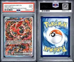 Oricorio EX 2025 Pokemon MEP EN Black Star Promo 024 PSA 9 MINT Holo SIR English - Image 3